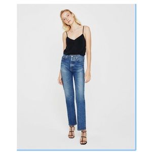 AG Adriano Goldschmied Alexxis High Rise Vintage Straight Jean 28R